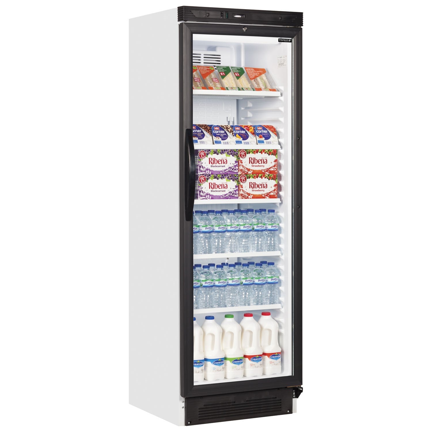 Commercial Glass Door Display Fridge 374lt.Product Ref:00295.MODEL:SC381-🚚 3-5 Days Delivery