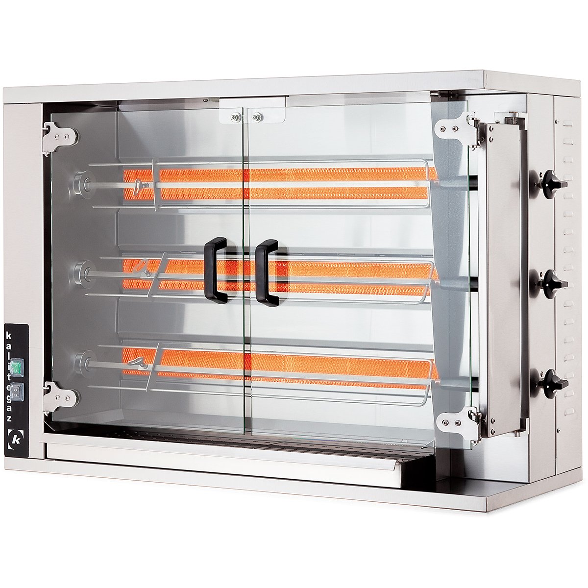 Commercial Chicken Rotisserie Oven Gas 3 spit 12-15 chickens.Product ref:00173.