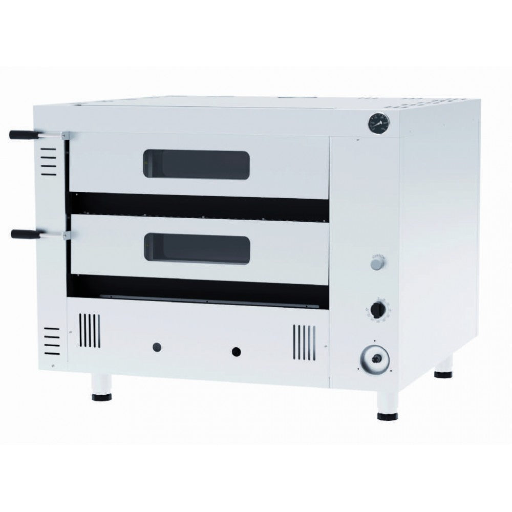 COMMERCIAL HEAVY DUTY-GAS PIZZA OVEN 8X12