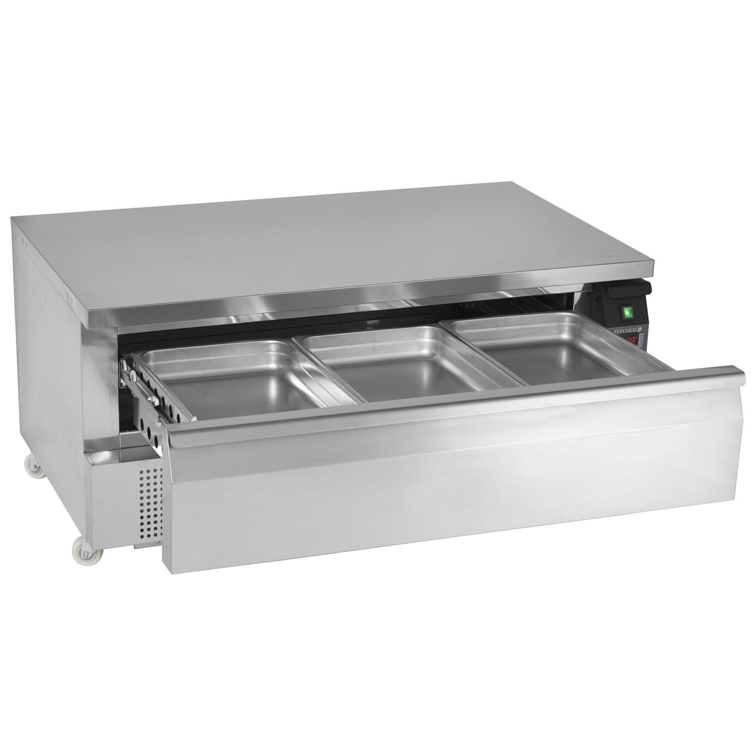 Tefcold Uni-Drawer 1 Range Dual Temperature Gastronorm Counter.Product Ref:00807.Model:UD1-3. 🚚 1-3 Days Delivery