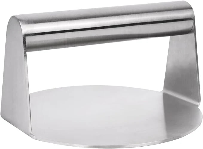 Burger Press - Round - Stainless Steel Product Ref:00856 . 🚚 3-5 Days Delivery