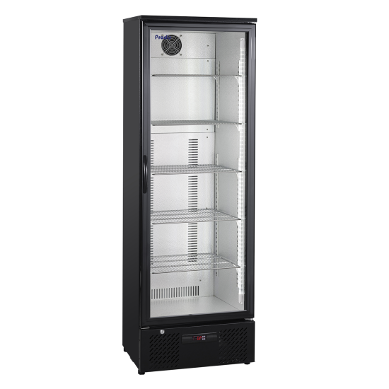 PRODIS NT10LE SINGLE DOOR BLACK FINISH UPRIGHT BOTTLE COOLER.Product Ref:00166.MODEL:NT10-LE .🚚 3-5 Days Delivery