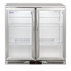 Prodis NT2ST-LE Stainless Steel Double Door Bottle Cooler.Product Ref:00168.Model:NT2ST-LE. 🚚 3-5 Days Delivery