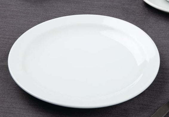 Olympia Athena Narrow Rimmed Plates 205mm/8