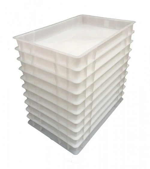 Pizza Dough Box 600x400x70 H Polypropylene.Product Ref:00787.🚚 1-3 Days Delivery