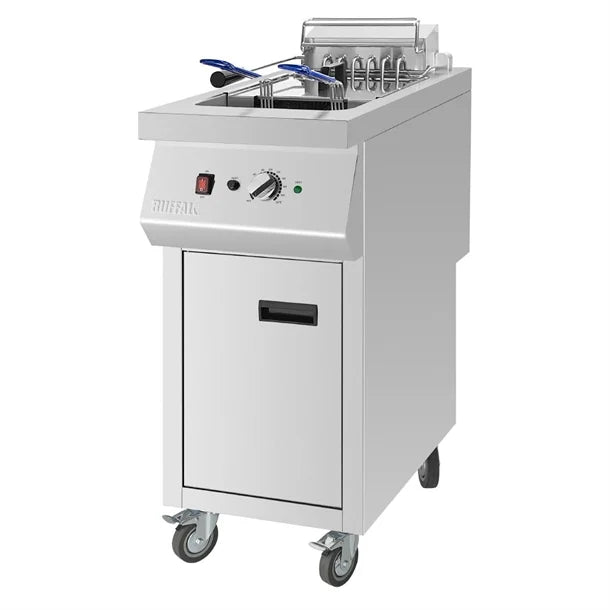Buffalo Electric Freestanding Fryer 12kW :Product Ref:00861.Model:HU198  🚚 3-5 Days Delivery