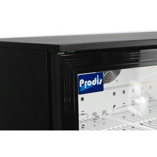 PRODIS  NT2BS-HC Double Sliding Door Black Bottle Cooler.Product Ref:00870.Model:NT2BS-HC. 🚚 1-3 Days Delivery