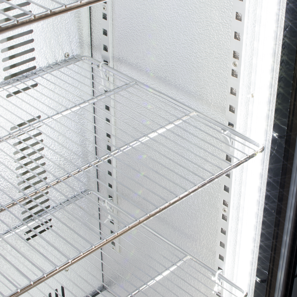 Prodis NT20-LE Low Energy Double Door Black Finish Upright Bottle Cooler.Product Ref:00164.Model: NT20-LE.🚚 3-5 Days Delivery