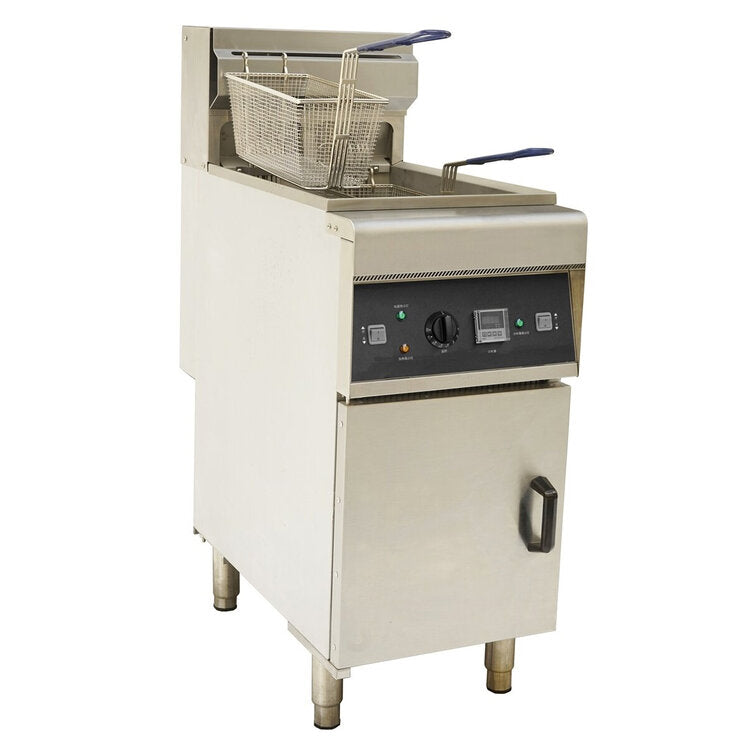 Free Standing Single Tank Electric Fryer.Product ref:00455.MODEL:DF-28L.