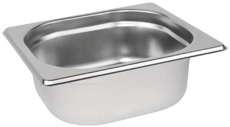 Stainless Steel Gastronorm Pan GN 1/6 Depth 65/150/200/.Product ref:00274A.IN STOCK