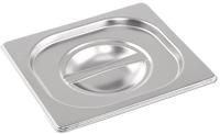 Stainless Steel Gastronorm Container Lid GN 1/6. Product ref:00274.