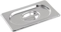 Stainless Steel Gastronorm Container Lid GN 1/9.Product ref:00276A.