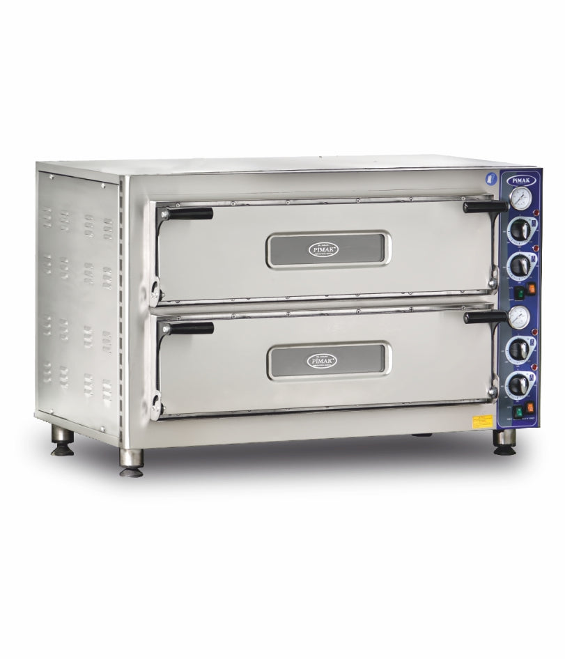 COMMERCIAL DOUBLE DECK -ELECTRIC PIZZA OVEN.Product ref:00211A.Model: MO12-4. 🚚 5-7 Days Delivery