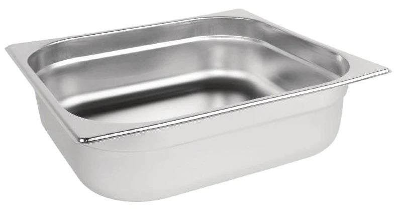 2/3 Two Third Size Stainless Steel Gastronorm Container.Product ref:00392.