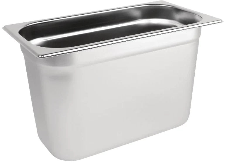 1/3 One Third Size Stainless Steel Gastronorm Container 200mmProduct Ref:00780.IN STOCK
