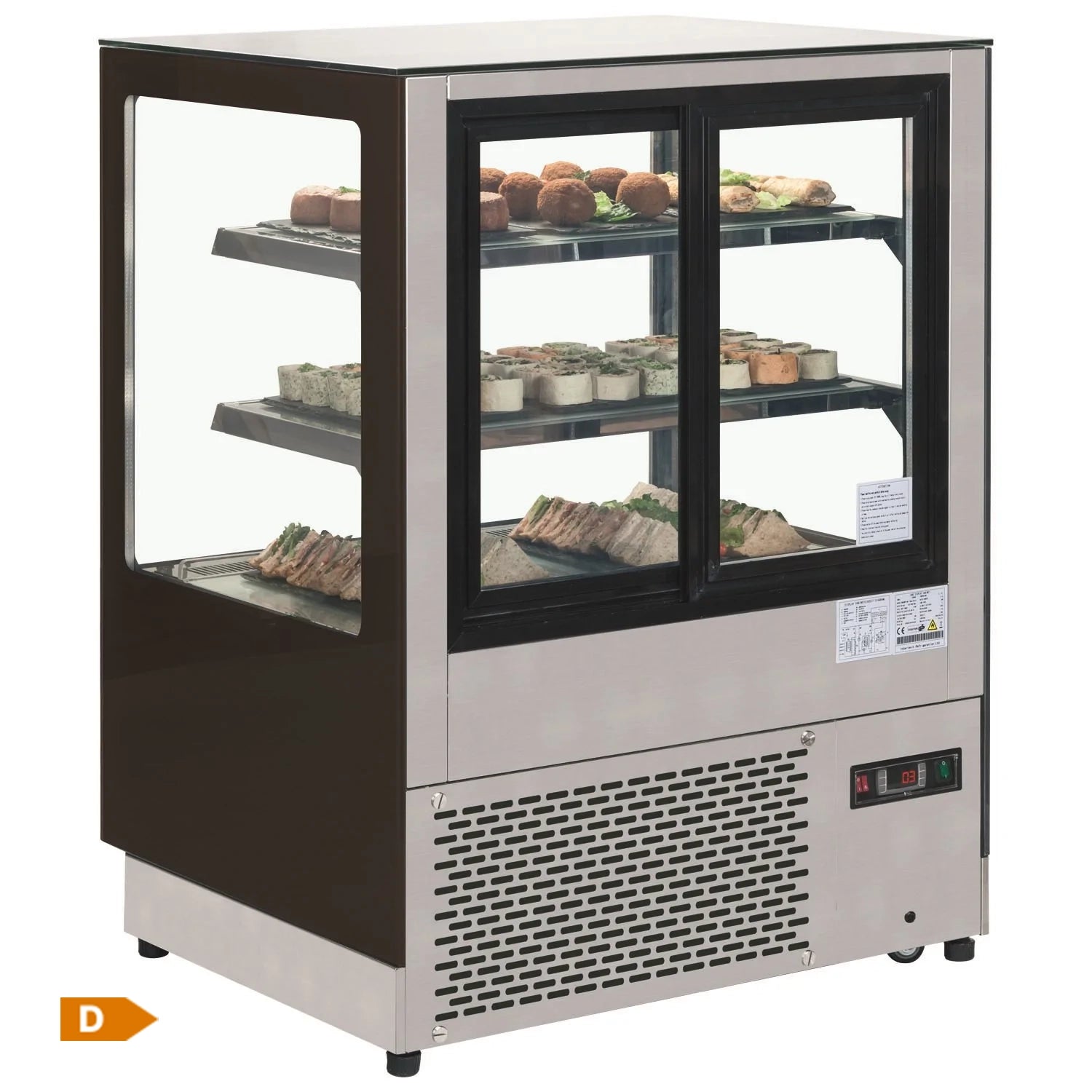 Interlevin-ITALY- LPD Flat Range Chilled Display .Product ref:00470.MODEL:LPD1500F.🚚 3-5 Days Delivery