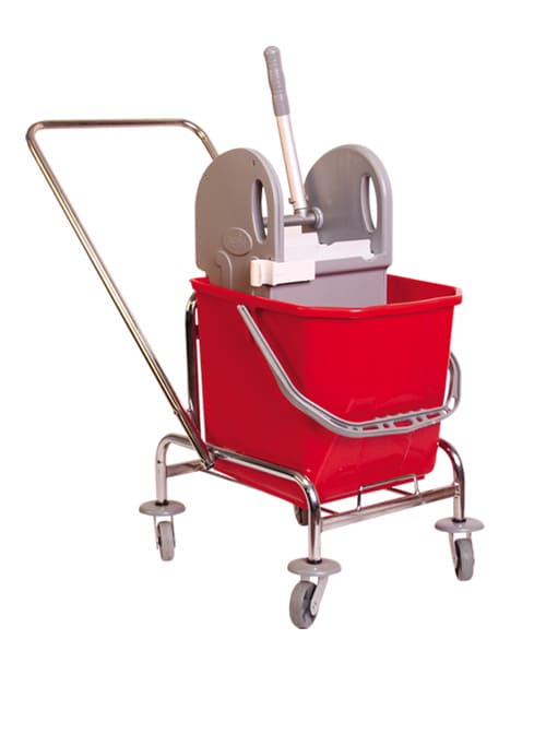 Single Mop  Bucket with a strong  trolley.Product ref:00196.