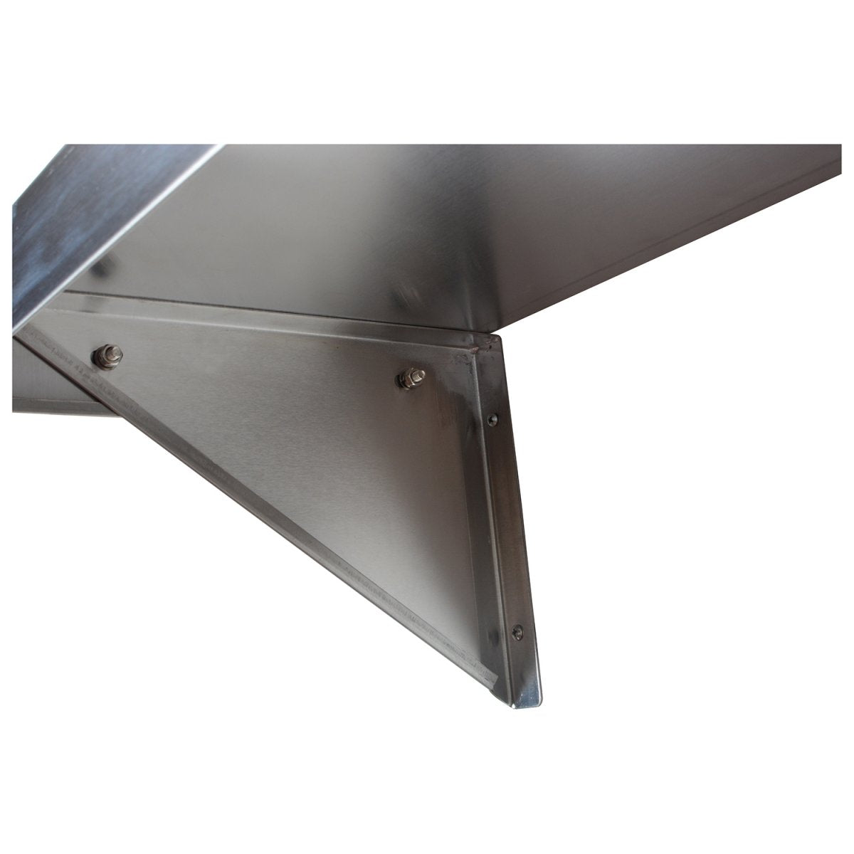 Wall Shelf Stainless steel 600x300x490mm.Product ref:00348.