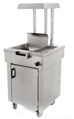 Archway CS1/E Heated Electric Chip Scuttle With Storage Cupboard.Product ref:00085.MODEL:CS1/E.🚚 5-7 Days Delivery