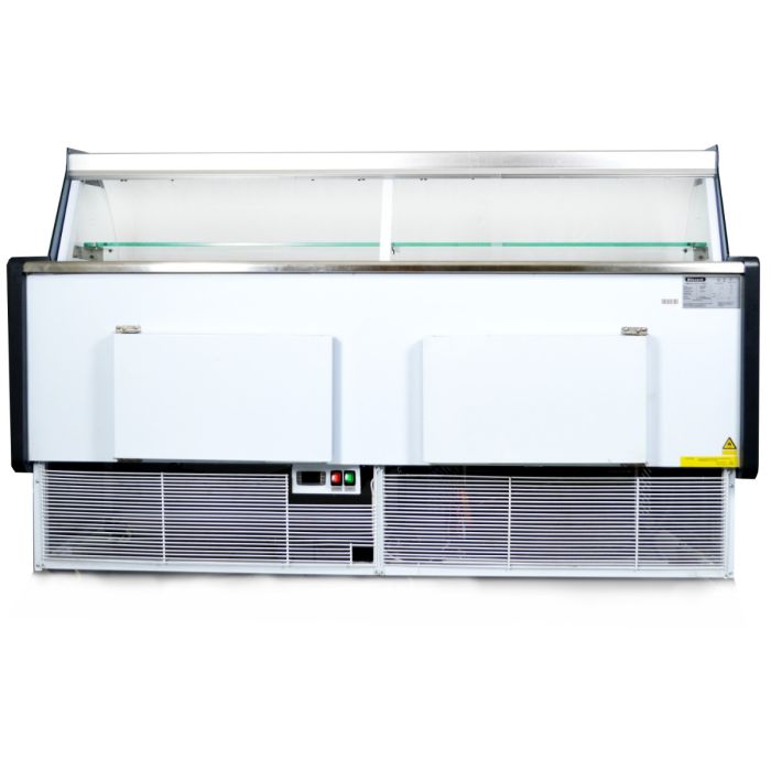 Blizzard BCG200WH White Serve Over Counter with Curved Display Glass.Product Ref:00624.Model:BCG200WH . 🚚 3-5 Days Delivery