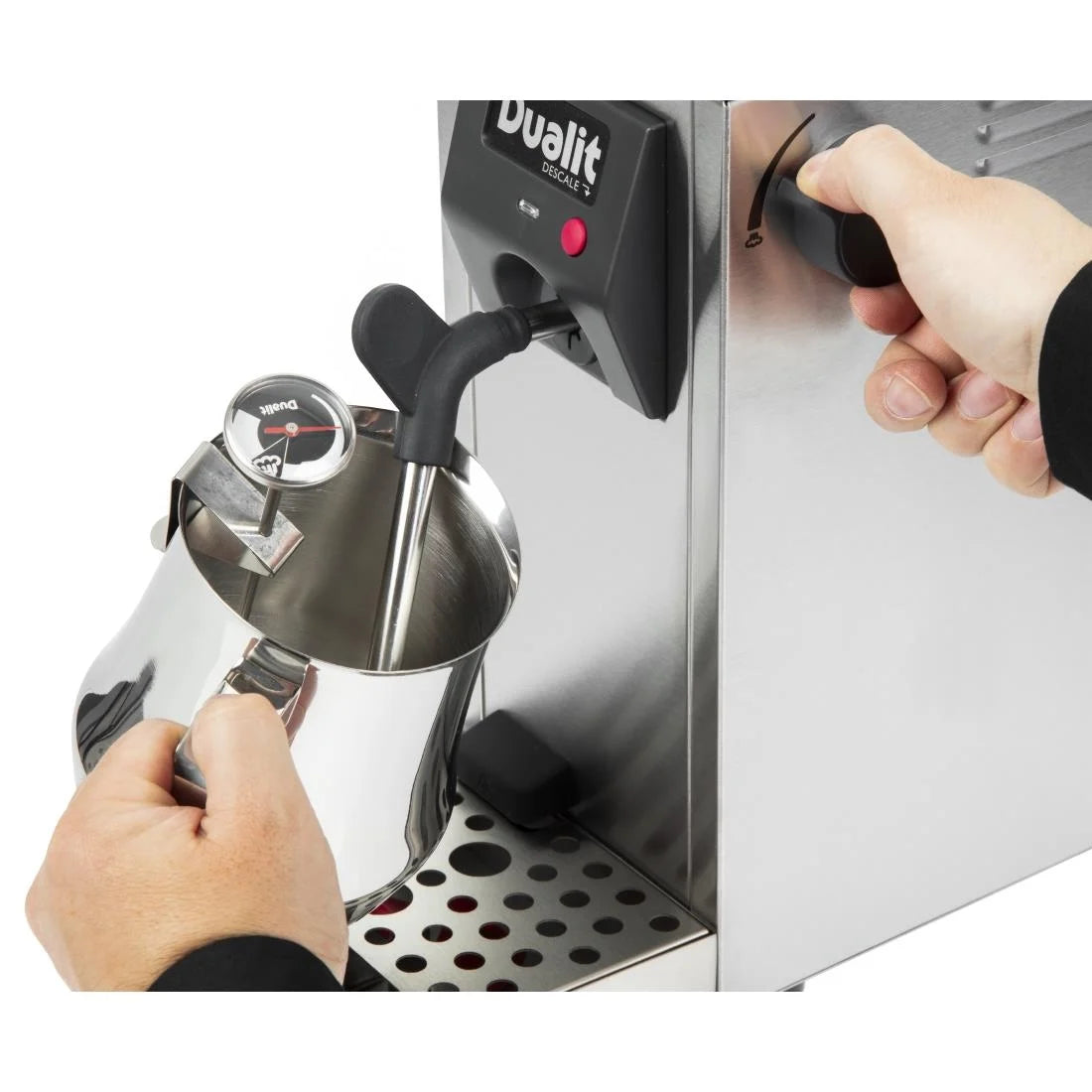 Dualit Black Hot-Cold Milk Frother