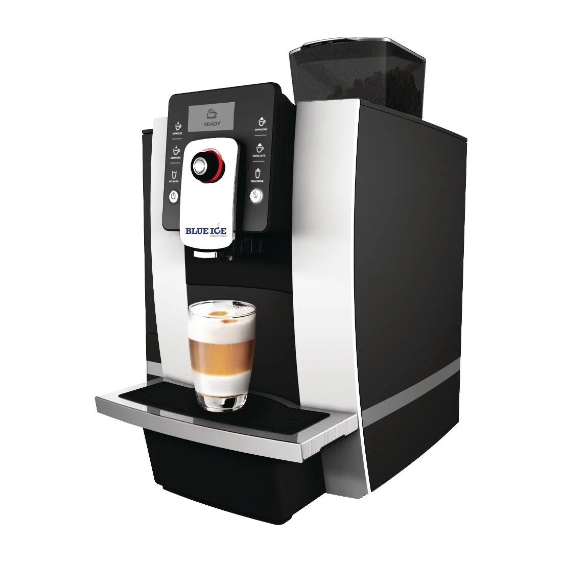 Blue Ice Azzurri Grande Automatic Bean to Cup Coffee Machine.Product Ref:00558.MODEL:DF097.🚚 3-5 Days Delivery