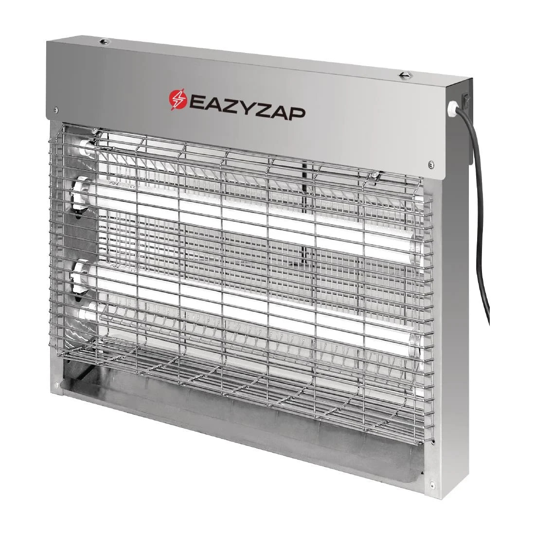 Eazyzap Energy Efficient Stainless Steel LED Fly Killer 30m².Product Ref:00735.Model:FP983. 🚚 3-5 Days Delivery
