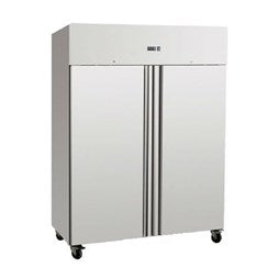 Upright Stainless Steel Freezer DOUBLE DOOR FREEZER.Product Ref:00032.MODEL:GN1410BT.