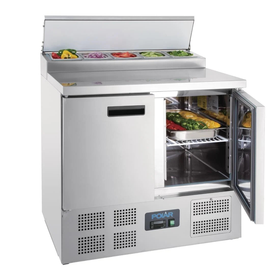 Polar G-Series Pizza Prep Counter Fridge 254Ltr.Product Ref:00588.Model: G604. 🚚 1-3 Days Delivery