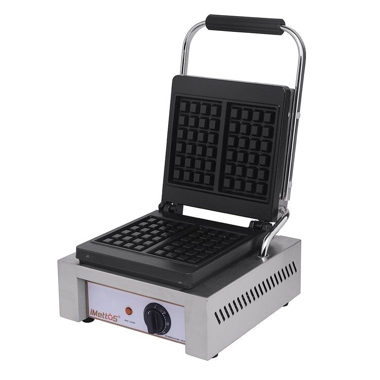 Waffle Maker - Double Waffle Cone Twin with Square Pattern.Product ref:00197.