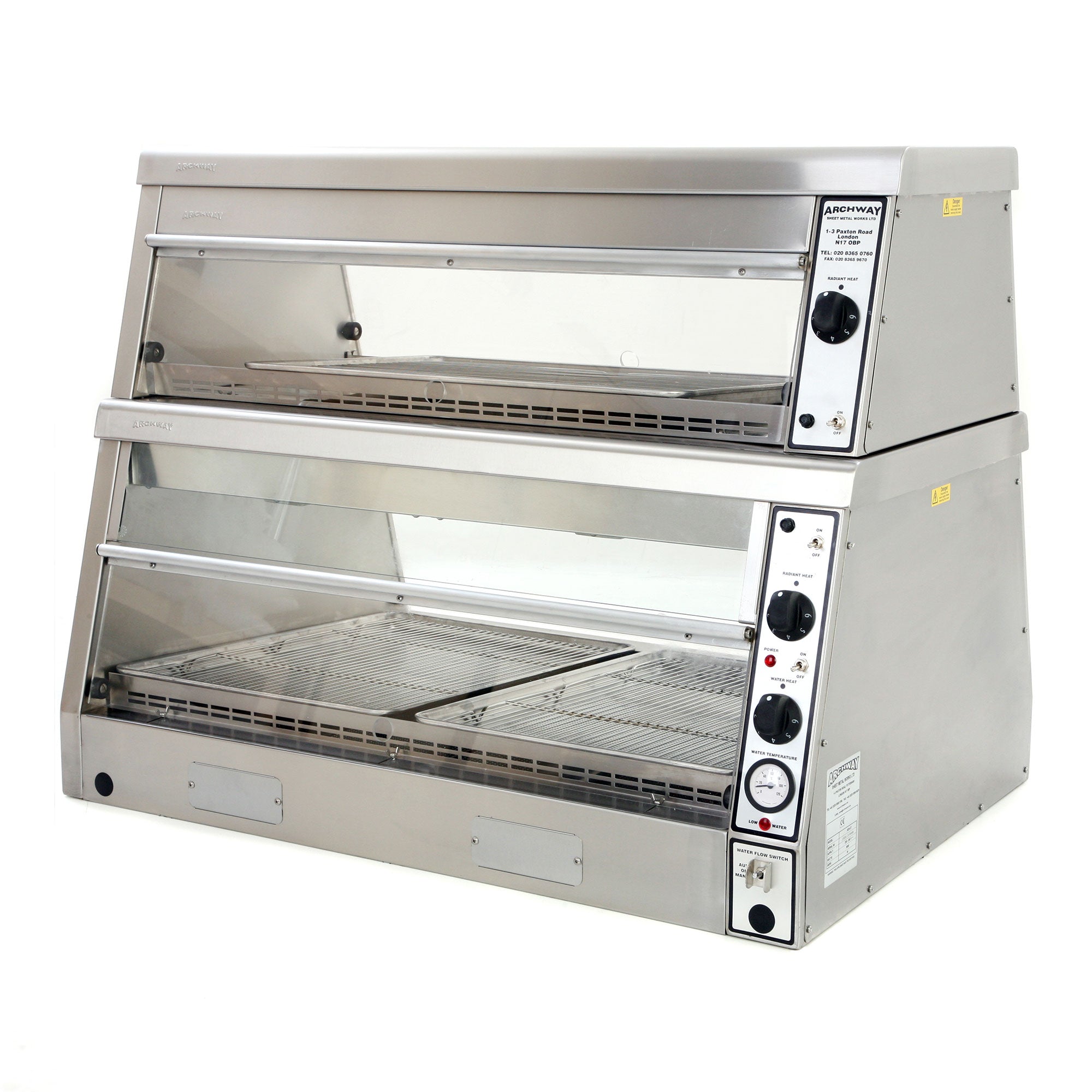 Heated Chicken Display – 3 Pans / 2 Tier.Product ref:00451.MODEL:HD3/2T.🚚 4-6 weeks Delivery