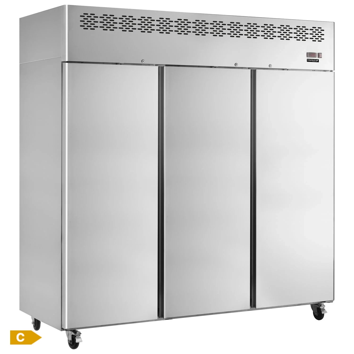 INTERLEVIN 3X Door 1390 Litre Commercial Freezer. Product ref:00437.MODEL: CAF1390-🚚 3-5 Days Delivery