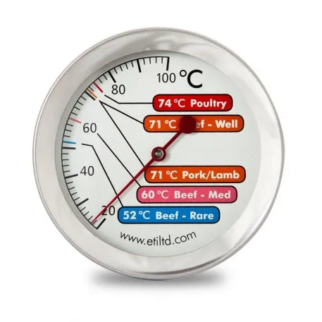 large meat thermometer with 60mm dial.Product Ref:00520.MODEL:800-884. 🚚 1-3 Days Delivery