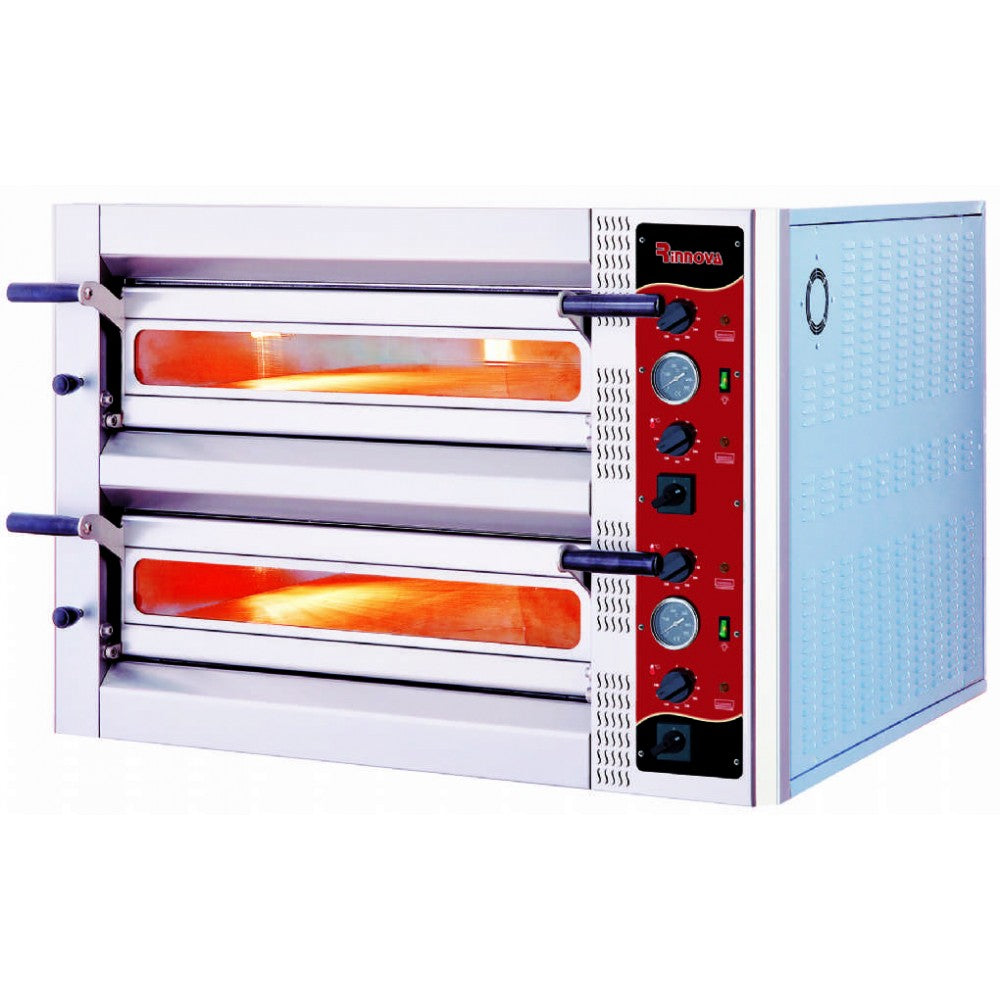 DOUBLE DECK-HEAVY DUTY ELECTRIC PIZZA OVEN.Product ref:00201.