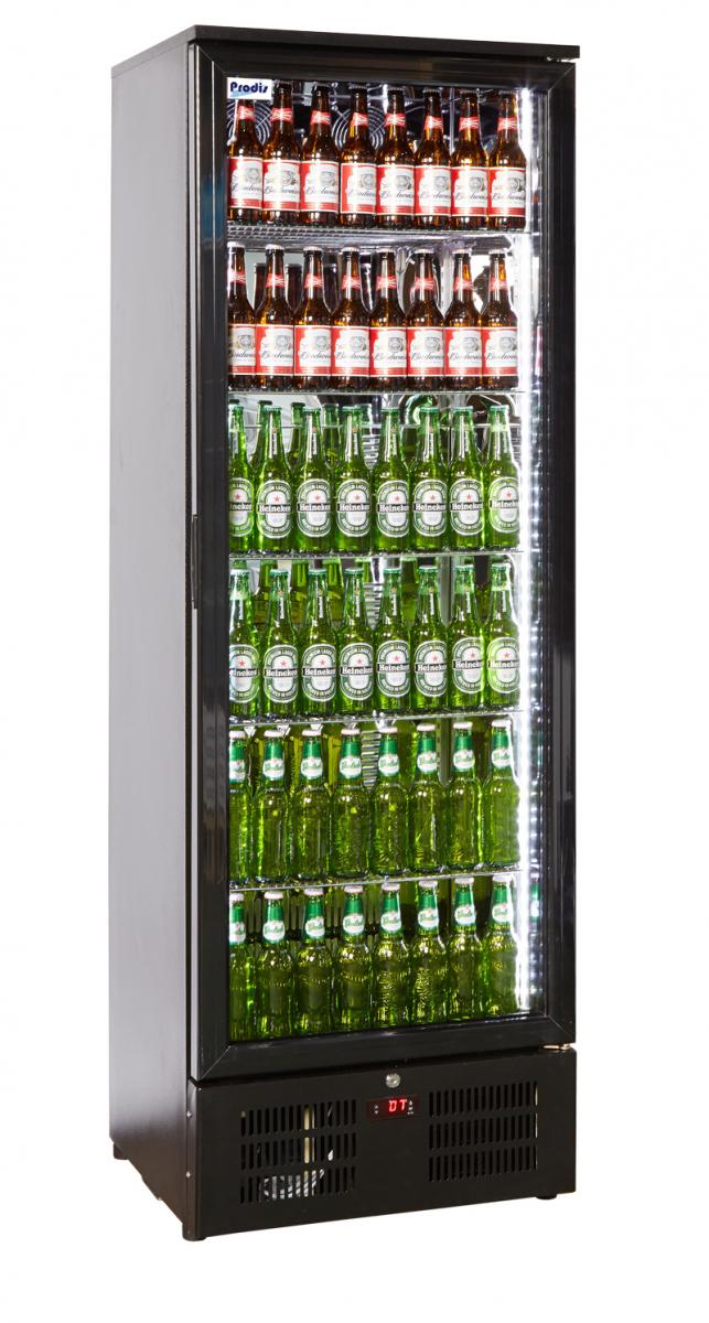 PRODIS NT10-HC SINGLE DOOR BLACK FINISH UPRIGHT BOTTLE COOLER.Product ref:00166.MODEL:NT10-HC.🚚 3-5 Days Delivery