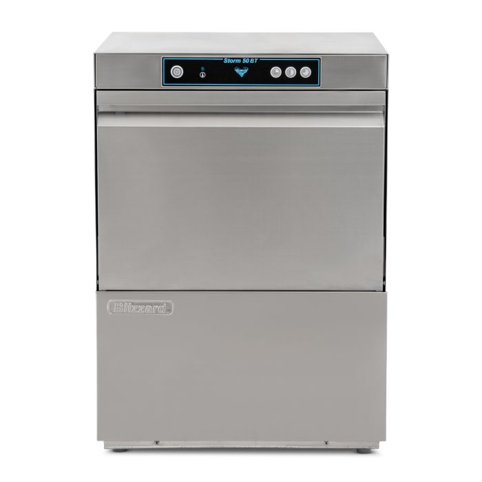 Blizzard STORM50BT 500x500mm Commercial Undercounter Dishwasher - Gravity Drain.Product Ref:00747.Model:STORM50BT . 🚚 3-5 Days Delivery