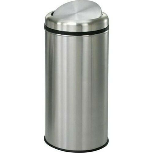 WASTE BOX 45L, STAINLESS, ROTARY COVERED.Product ref:00308.