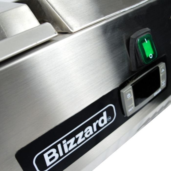 BLIZZARD 1/3 Gastronorm Prep Top with Hinged Lid 1200mm(W).Product Ref:00771 .Model.TOP1200EN.🚚 1-3 Days Delivery.