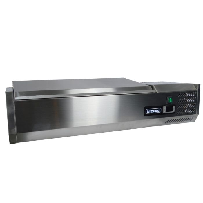 BLIZZARD 1/3 Gastronorm Prep Top with Hinged Lid 1200mm(W).Product Ref:00771 .Model.TOP1200EN.🚚 1-3 Days Delivery.